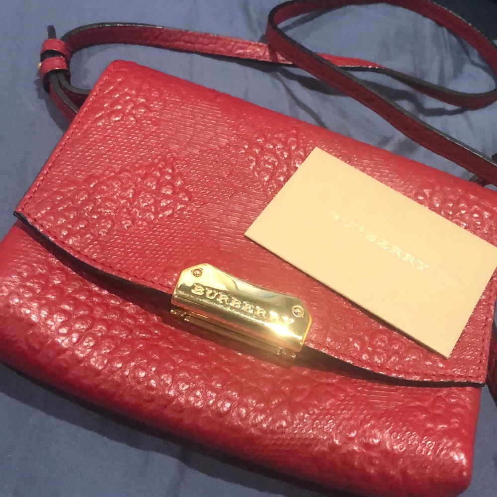 Authentic Burberry Pebble Crossbody